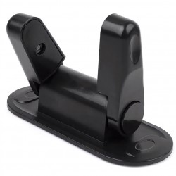 Ασφάλεια πορτών & ντουλαπιών AG442E, 5x12cm, μαύρη