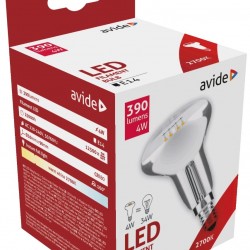 Avide LED Filament R50 4W E14 160° Θερμό 2700K