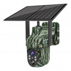 POWERTECH smart ηλιακή κάμερα κυνηγού PT-1318, 3MP, 4G, PTZ, SD, IP65