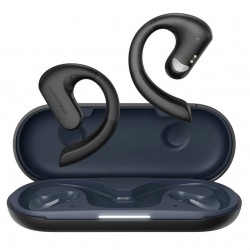 OPENROCKS earphones με θήκη φόρτισης OpenRock S, Open Wearable Stereo, ANC, μαύρο, by OneOdio