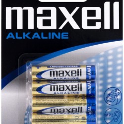 MAXELL Αλκαλική Μπαταρία LR03 AAA (4τμχ)