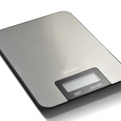 BRUNO ψηφιακή ζυγαριά κουζίνας BRN-0210, 1gr/5kg, ανοξείδωτη