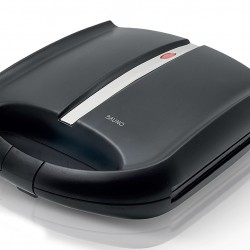 BRUNO ψηστιέρα-τοστιέρα BRN-0216 για 4 τοστ, 1400W, μαύρη mat/inox