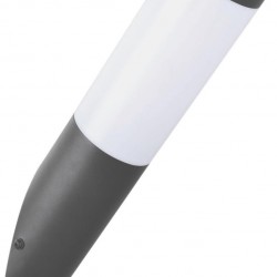 Avide Επιτοίχιο Φωτιστικό Εξωτερικού Χώρου Boca 1xE27 IP44 Antracit