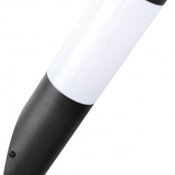 Avide Επιτοίχιο Φωτιστικό Εξωτερικού Χώρου Boca 1xE27 IP44 Μαύρο