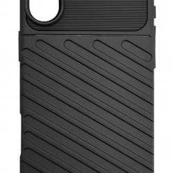 POWERTECH θήκη Thunder MOB-1996 για iPhone 16 Plus, μαύρη