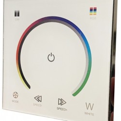 Avide LED Ταινία 12V 144W RGB Τηλεχειριστήριο Αφής και Ελεγκτής Άσπρο