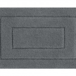 HOME USE πατάκι μπάνιου HUH-0203, αντιολισθητικό, 50 x 80cm, γκρι