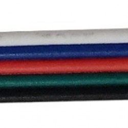 Avide LED Ταινία 12V RGB+W 5Pin Σύνδεσης Θηλυκό Καλώδιο