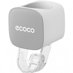 ECOCO διανεμητής οδοντόκρεμας E24024, 5.5x5.5x9.1cm, γκρι