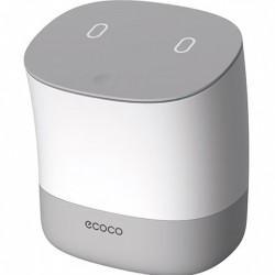 ECOCO μίνι κάδος απορριμμάτων E2241 με σακούλες, επιτραπέζιος, 1.5lt, λευκός