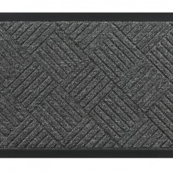 HOME USE πατάκι εισόδου HUH-0212, αντιολισθητικό, 60x40cm, 5mm πάχος, γκρι