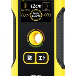 FNIRSI ψηφιακός αναλυτής τοίχου WD-02, ανίχνευση μετάλλου/ξύλου/καλωδίων, επαναφορτιζόμενος