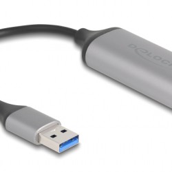 DELOCK αντάπτορας δικτύου 81571, USB, 5Gbps Ethernet, ασημί