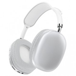 CELEBRAT headphones A35, ασύρματα & ενσύρματα, micro SD, 40mm, 200mAh, λευκά