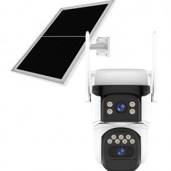 VSTARCAM smart ηλιακή κάμερα CB621DR, dual lens, 3MP, WiFi, SD, PTZ, IP66