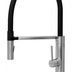 BRUNO μπαταρία πάγκου κουζίνας M54801-817C, αναμεικτική, ασημί