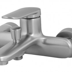 BRUNO μπαταρία τοίχου μπάνιου M31570-235C, αναμεικτική, ασημί