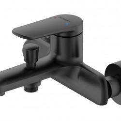 BRUNO μπαταρία τοίχου μπάνιου M31570-235H, αναμεικτική, μαύρη