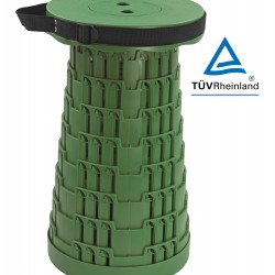 HOME USE πτυσσόμενο καρεκλάκι HUH-0232, αντοχή έως 250kg, 25.5x45cm, πράσινο