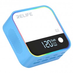RELIFE σταθμός φόρτισης Q2, 4x USB-C & 4x USB, 120W, GaN, μπλε