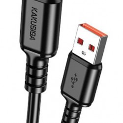 KAKUSIGA καλώδιο Lightning σε USB KSC-982, 3A, 480Mbps, 1m, μαύρο