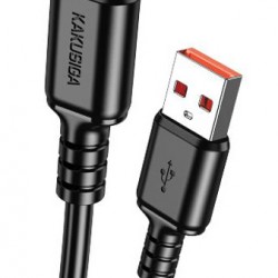 KAKUSIGA καλώδιο micro USB σε USB KSC-982, 3A, 480Mbps, 1m, μαύρο