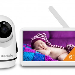 HELLOBABY ενδοεπικοινωνία μωρού HB6364 με κάμερα & οθόνη 6