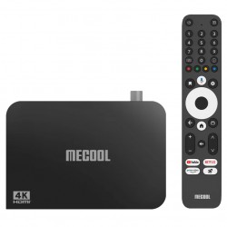 MECOOL TV Box KT2 με ψηφιακό δέκτη DVB-T2, 4K, 2/32GB, WiFi, Google/Netflix πιστοποίηση, Android 11