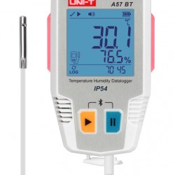 UNI-T ψηφιακό θερμόμετρο & υγρασιόμετρο A57 BT, -40~85 °C, Bluetooth, IP54