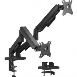 POWERTECH βάση γραφείου για 2x οθόνες PT-1425, 17-32