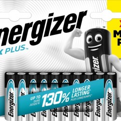 Energizer Max Plus Alkaline Battery AAA E92LR03 (10 τμχ)