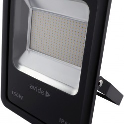 Avide LED Προβολέας Slim SMD 150W Λευκό 4000K