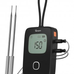 SONOFF smart θερμόμετρο barbeque BMT01 με 2x αισθητήρες, έως 300 °C, μαύρο