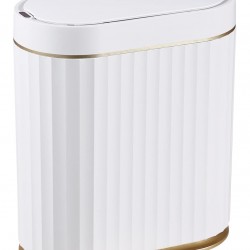 HOME USE κάδος απορριμμάτων HUH-0226 με φωτοκύτταρο, 7lt, λευκός