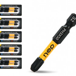 DELI σετ μύτες κατσαβιδιού DL501003Z για δραπανοκατσάβιδο, σταυρωτές, PH3x50mm, 10τμχ