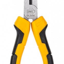 DELI μυτοτσίμπιδο ίσιο DL2106 με αντιολισθητικές λαβές, 160mm