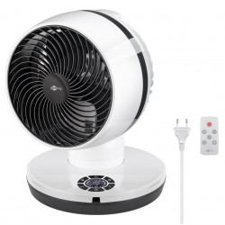 GOOBAY ανεμιστήρας δαπέδου 59515 με χειριστήριο, 23cm, 70W, λευκός
