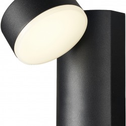 Avide Εξωτερικό Φωτιστικό Τοίχου Siraz LED 12W Λευκό 4000K IP54