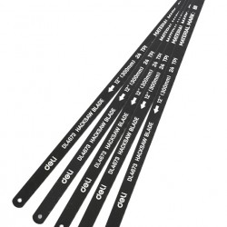 DELI σετ λάμες πριονιού σιδήρου/ξύλου DL4673, 300mm, 24 TPI, 5τμχ