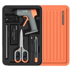 DELI σετ εργαλείων με πιστόλι θερμοκόλλησης H1001-C, 7τμχ