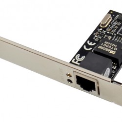 POWERTECH κάρτα επέκτασης PCIe σε 1x RJ45 ST714, 1000Mbps, RTL8111C