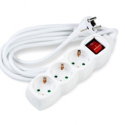 Technik Πολύπριζο 3 Θέσεων 3x1,5mm 5m με Διακόπτη
