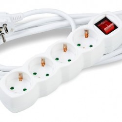 Technik Πολύπριζο 4 Θέσεων 3x1,5mm 1,5m με Διακόπτη