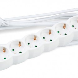 Technik Πολύπριζο 6 Θέσεων 3x1,5mm 1,5m