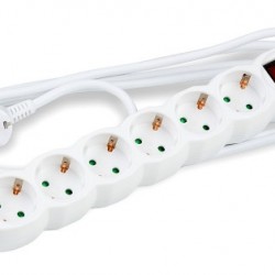 Technik Πολύπριζο 6 θέσεων 3x1,5mm 3m με Διακόπτη
