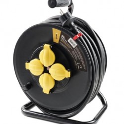 Technik Industrial Στροφείο 4 θέσεων 50m 1,5mm2 (IP44) 16A