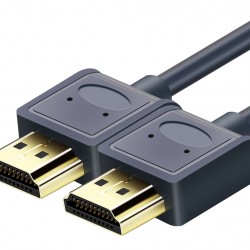 CABLETIME καλώδιο HDMI AV540-USHEAAG με Ethernet, slim, 4K/60Hz, 18 Gbps, 1m, μπλε