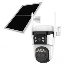 VSTARCAM smart ηλιακή κάμερα BG621TR, triple lens, 3MP, 4G, SD, PTZ, IP66