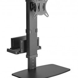 POWERTECH βάση γραφείου οθόνης PT-1449 με βάση mini PC, 17-32